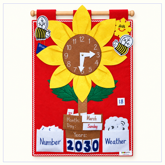 Sunflower Activity - Fabric Wall Chart