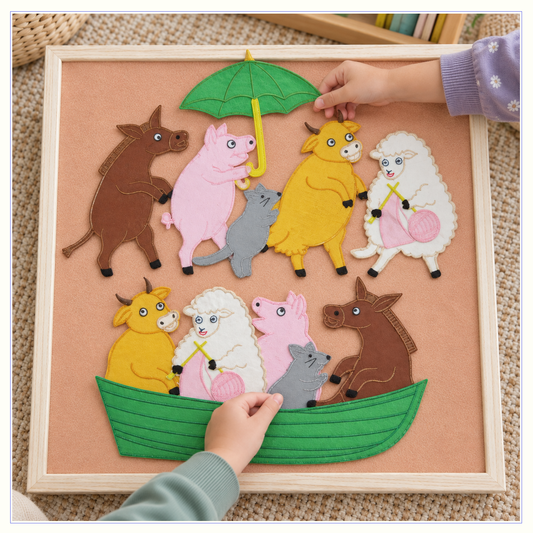 Who Sank the Boat - Felt Board Story