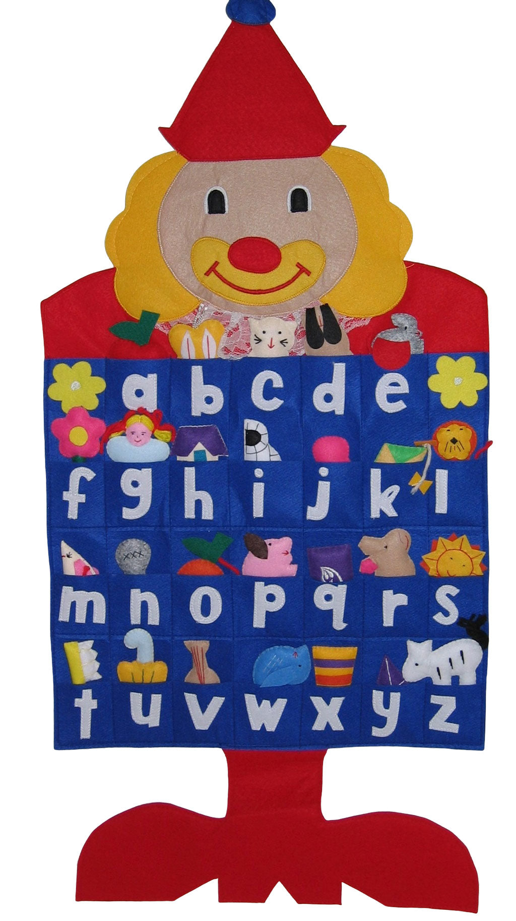 Alphabet Clown - Fabric Wall Chart - Phonics