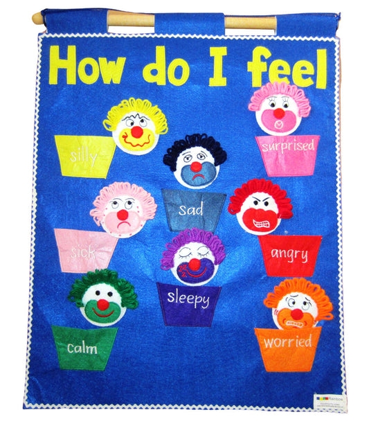 How Do I Feel - Fabric Wall Chart