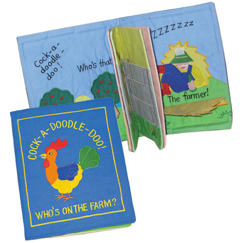 Cock A Doodle Do - Fabric Book for Toddlers