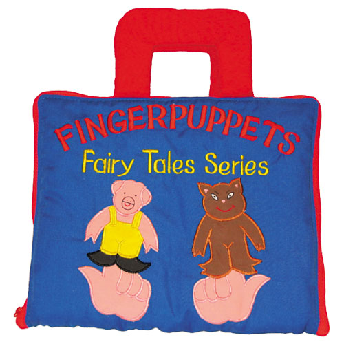 Fairytale Finger Puppets - Fabric Book/Bag