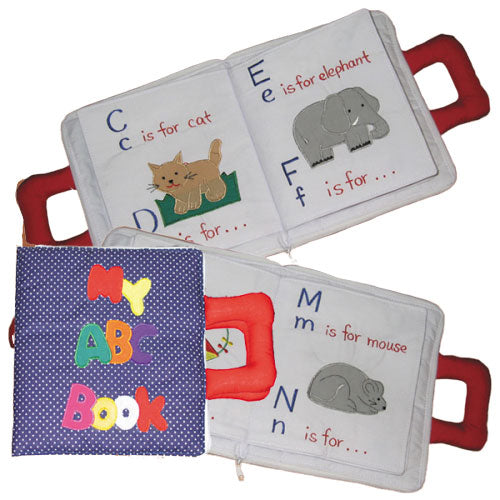 My ABC Book [dot] - Fabric Book -  Tactile Imagery